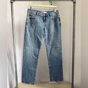 Garage lowrise straight jeans